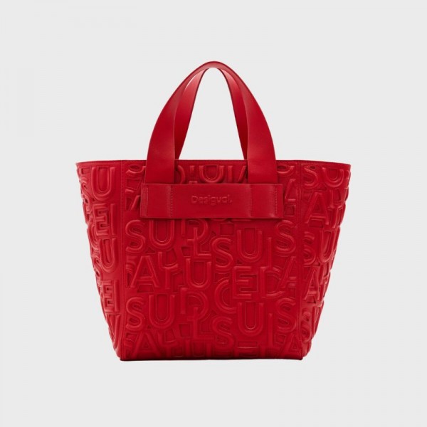 Desigual - Sac à main lettres rouges... Desigual - Sac à main lettres rouges...