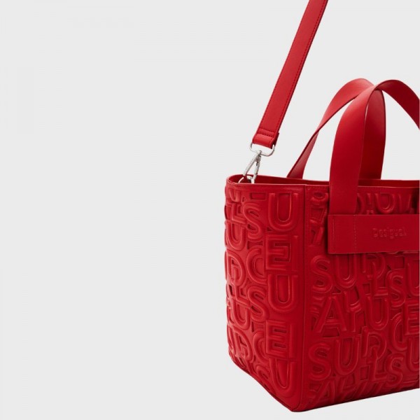 Desigual - Sac à main lettres rouges... Desigual - Sac à main lettres rouges...
