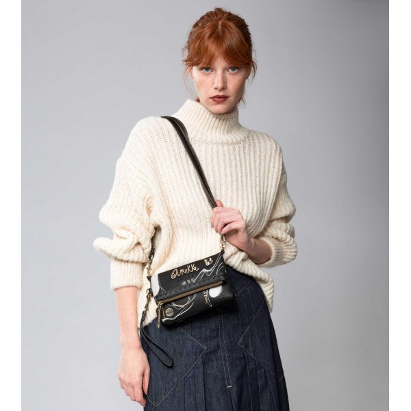 Anekke - Pochette à rabat Nature...