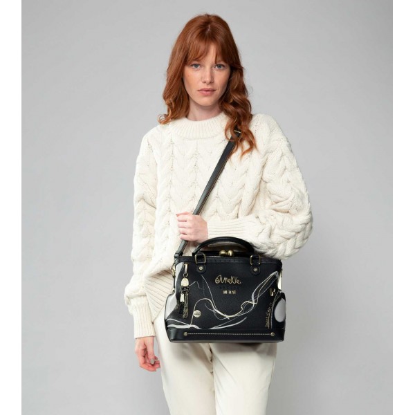 Anekke - Sac à main Nature shodo Noir...