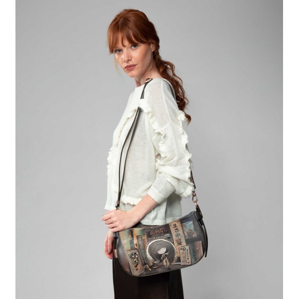 Anekke - Sac porté épaule ovale Shoen...