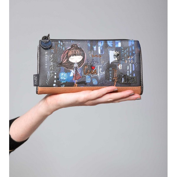 Anekke - Grand portefeuille avec...