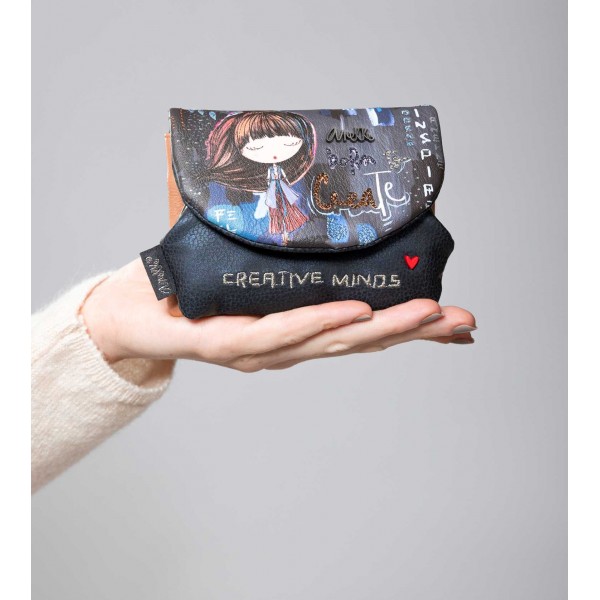 Anekke - Porte monnaie à rabat...