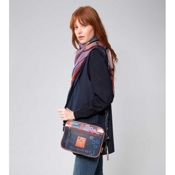 Anekke - Besace 3 compartiments...