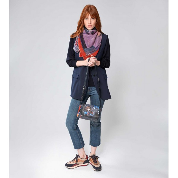 Anekke - Sac bandoulière à rabat...