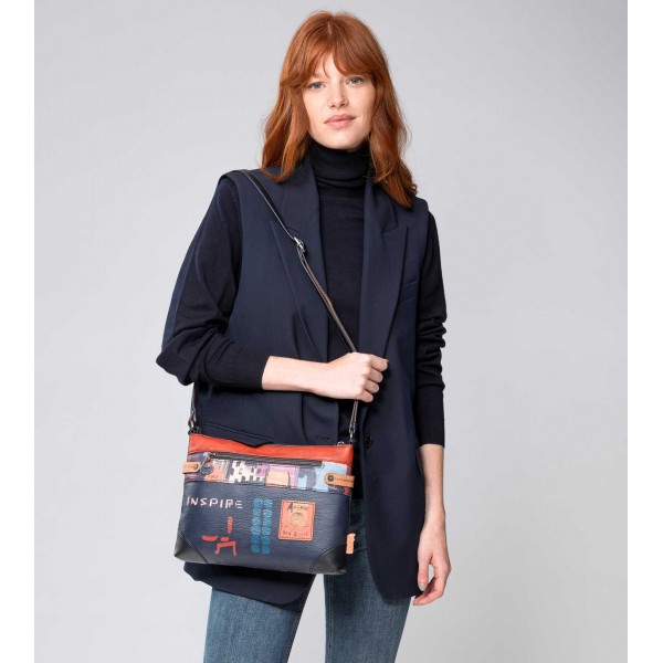 Anekke - Sac bandoulière contemporain...