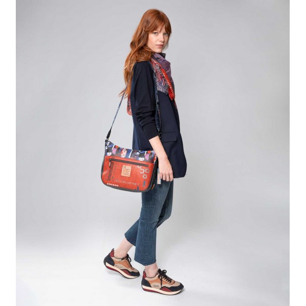 Anekke - Sac bandoulière ovale...