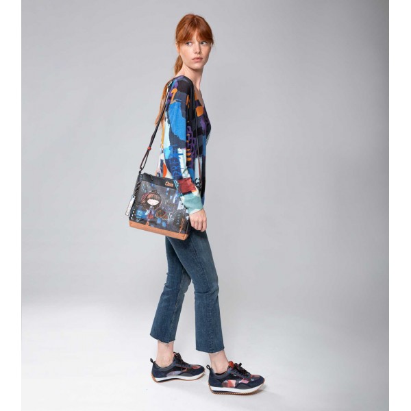 Anekke - Sac bandoulière contemporain...