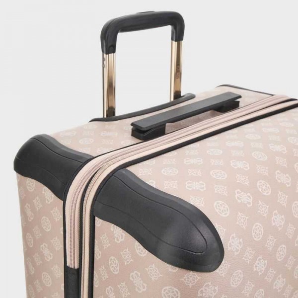 Guess - Grande valise rigide Wilder logo