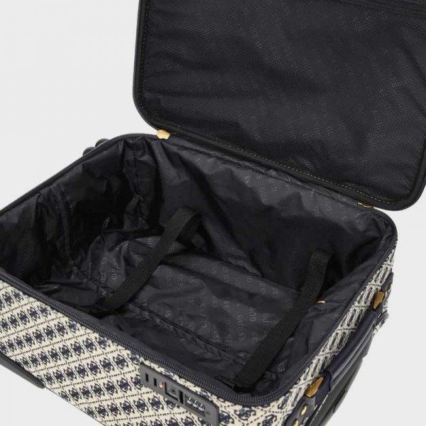 Guess - Valise cabine en toile Izzy