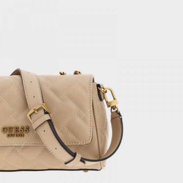 Guess - Sac bandoulière surpiqué...