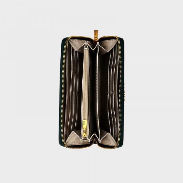 Guess - Portefeuille zippé façon... Guess - Portefeuille zippé façon...