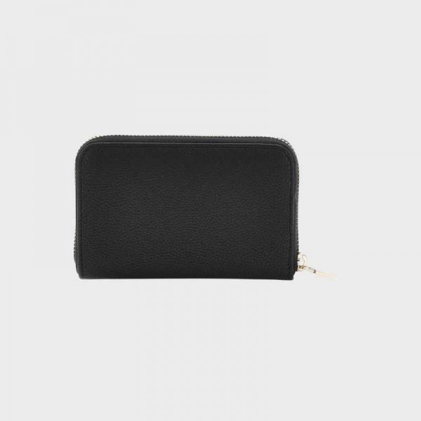 Guess - Petit portefeuille zippé uni... Guess - Petit portefeuille zippé uni...