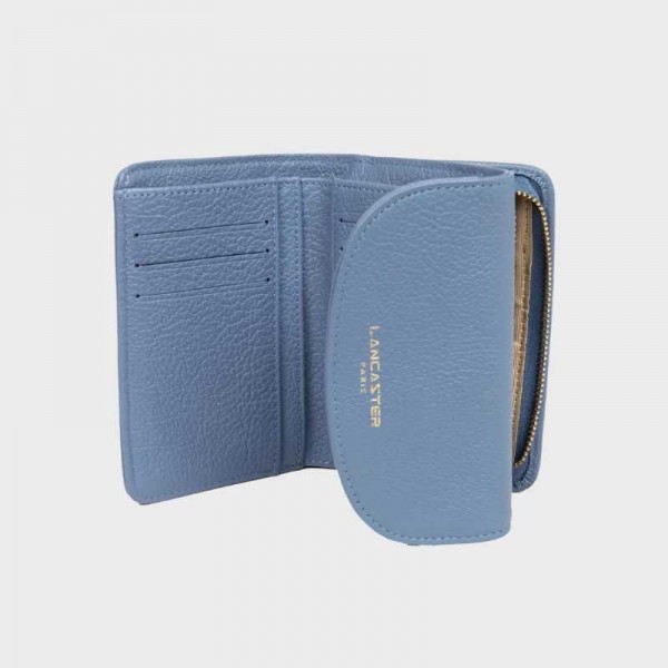 Lancaster - Portefeuille en cuir avec...