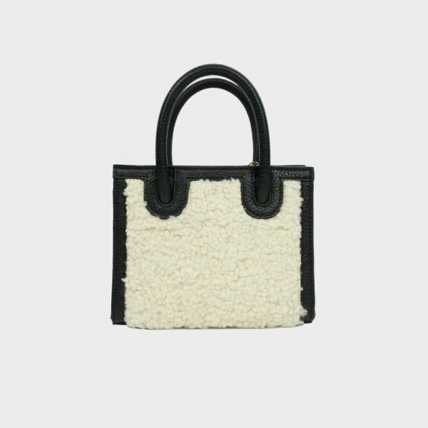 Anais - Petit sac à main moumoute...