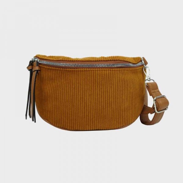 Anais - Sac banane en velours 36406-1