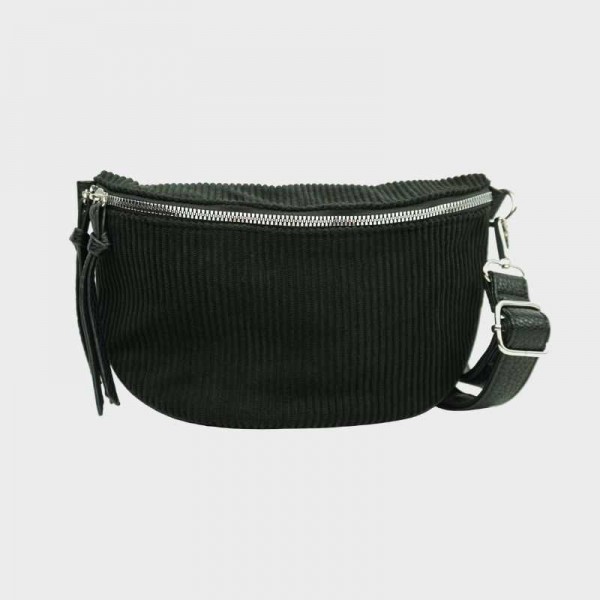 Anais - Sac banane en velours 36406-1