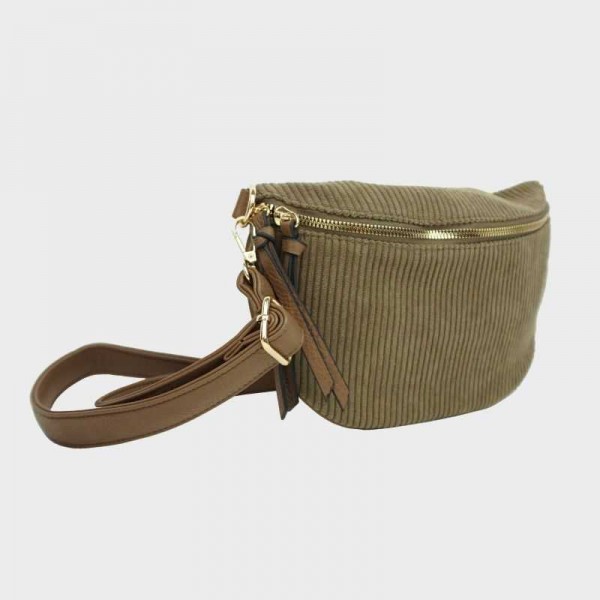 Anais - Sac banane en velours 36406-1