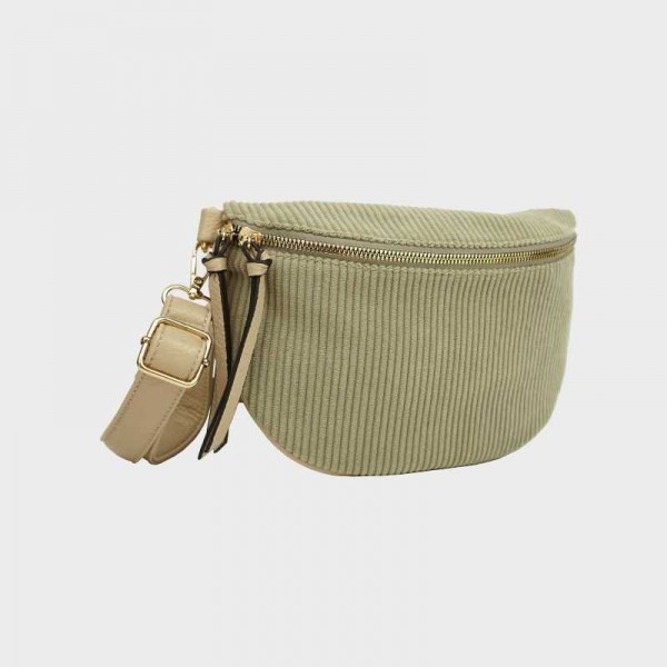 Anais - Sac banane en velours 36406-1