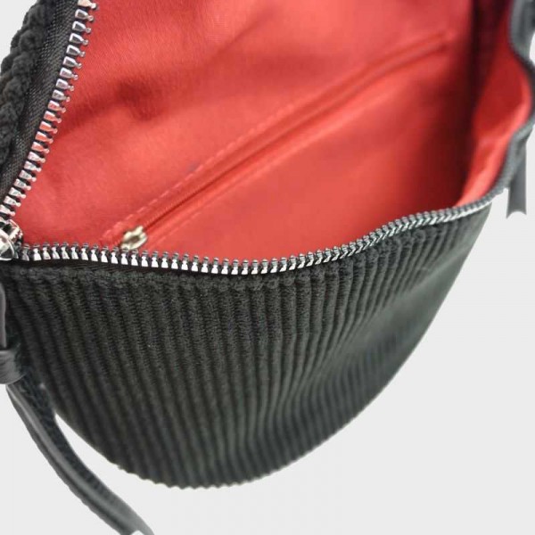 Anais - Sac banane en velours 36406-1