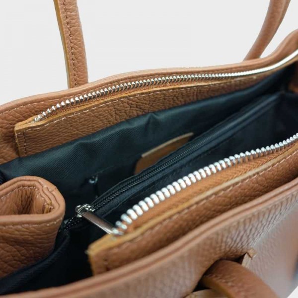 Anais - Sac à main en cuir Palerme 41100