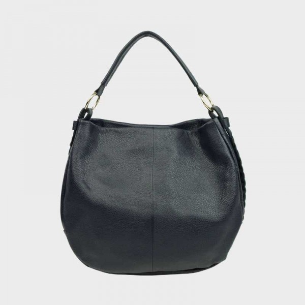 Anais - Sac porté épaule en cuir...