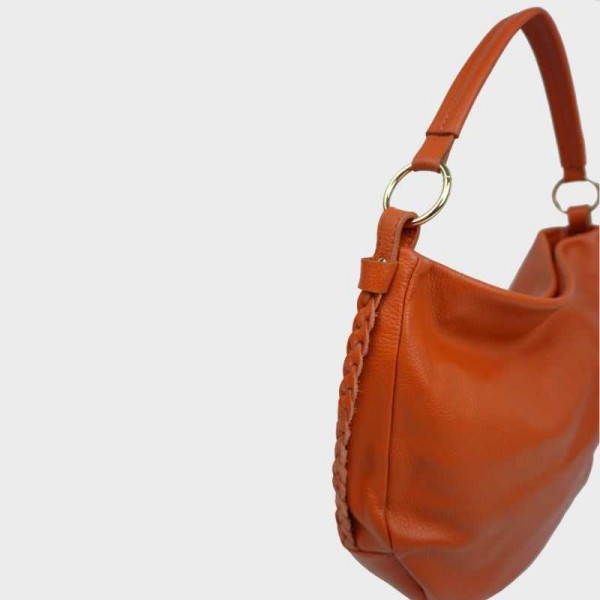 Anais - Sac porté épaule en cuir...