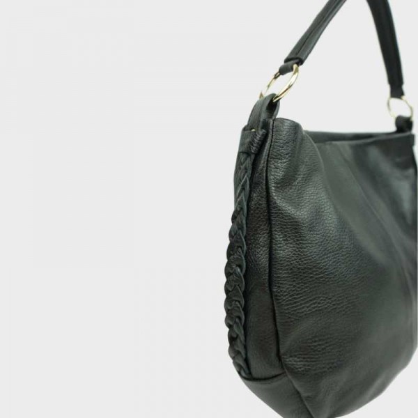 Anais - Sac porté épaule en cuir...