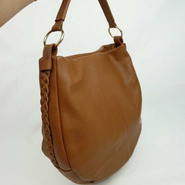 Anais - Sac porté épaule en cuir...