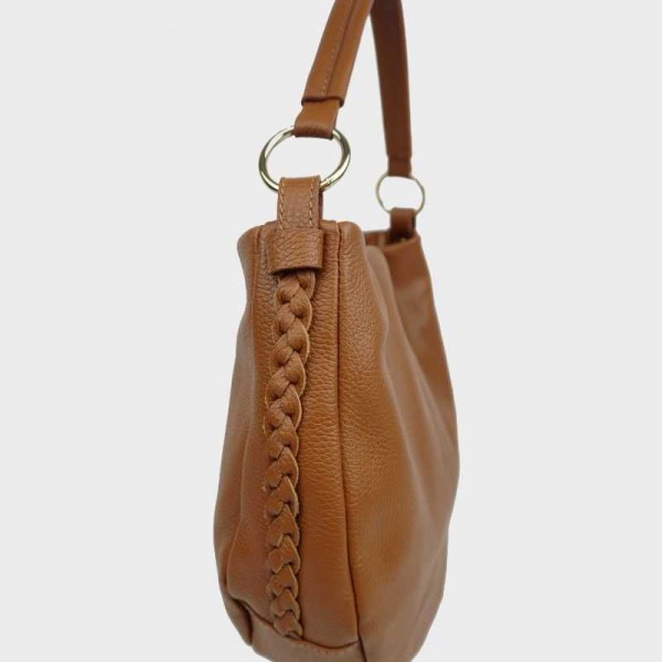 Anais - Sac porté épaule en cuir...