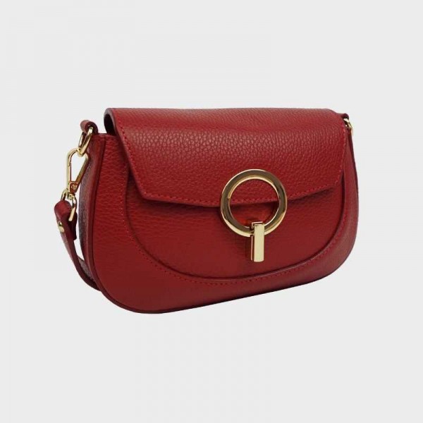 Anais - Petit sac bandoulière en cuir...