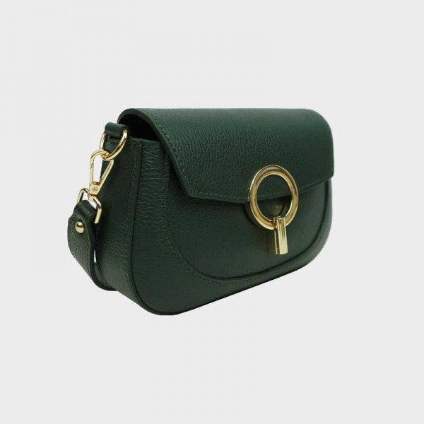 Anais - Petit sac bandoulière en cuir...