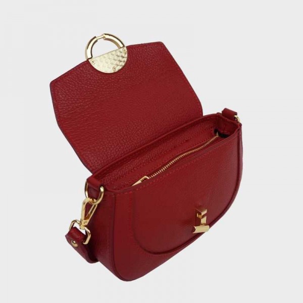 Anais - Petit sac bandoulière en cuir...