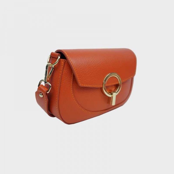 Anais - Petit sac bandoulière en cuir...