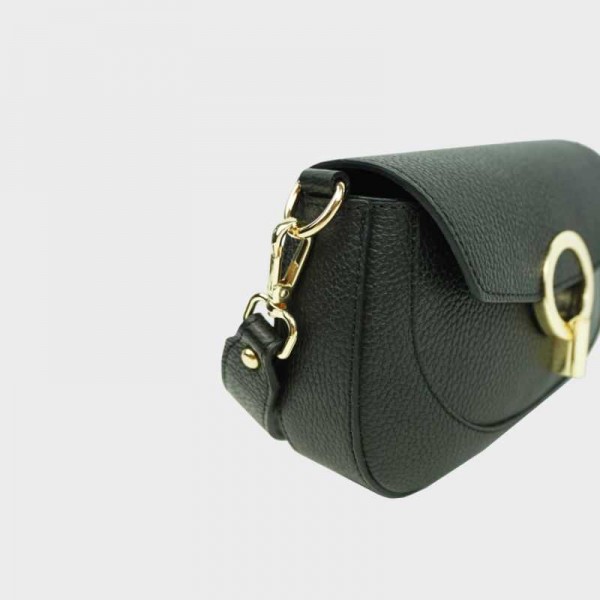 Anais - Petit sac bandoulière en cuir...