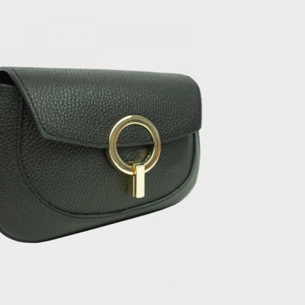 Anais - Petit sac bandoulière en cuir...