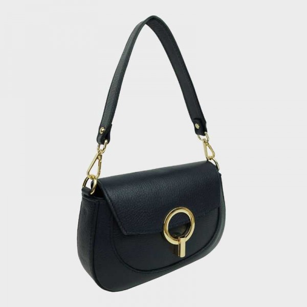 Anais - Petit sac bandoulière en cuir...