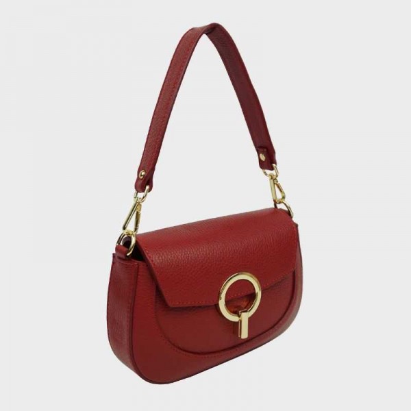 Anais - Petit sac bandoulière en cuir...