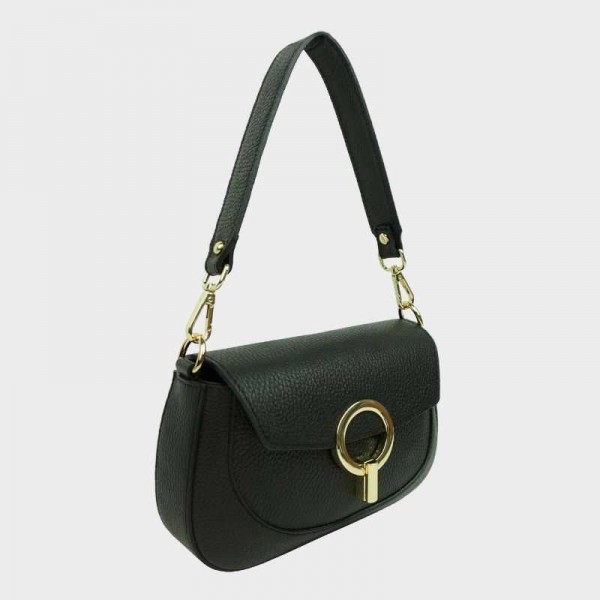 Anais - Petit sac bandoulière en cuir...