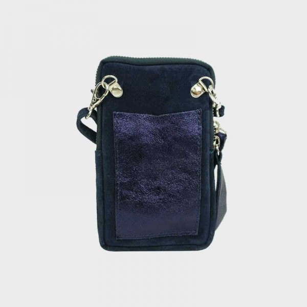 Anais - Pochette téléphone en cuir...