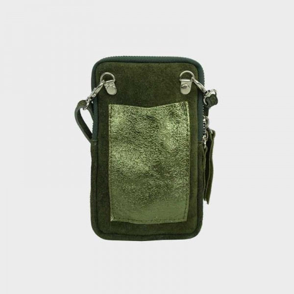 Anais - Pochette téléphone en cuir...