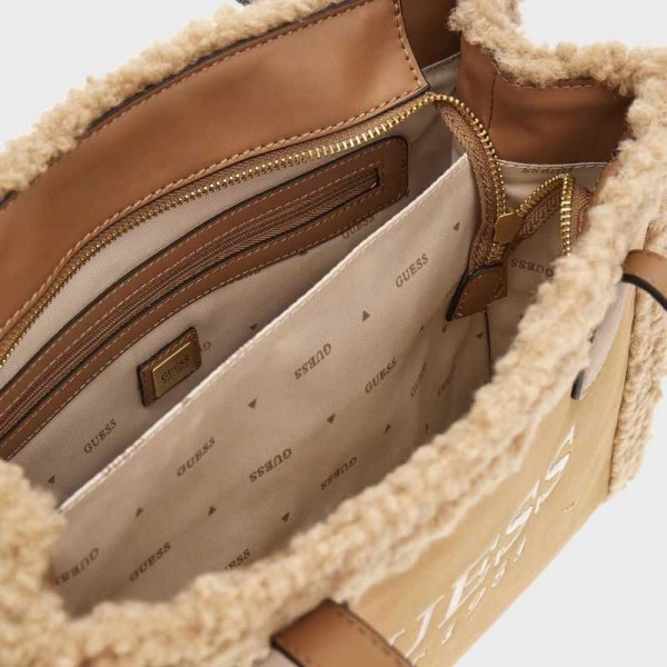 Guess - Sac à main Silvana moumoute