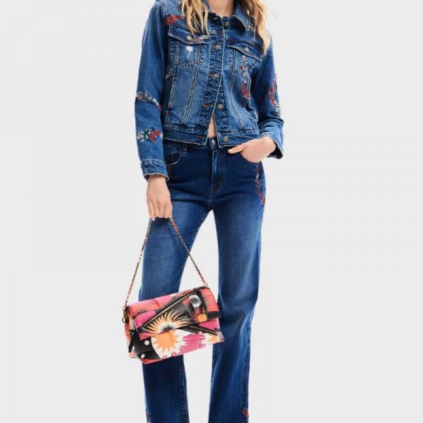 Desigual - Sac porté épaule patchwork... Desigual - Sac porté épaule patchwork...