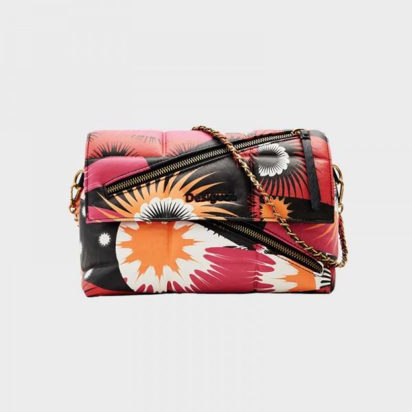 Desigual - Sac porté épaule patchwork... Desigual - Sac porté épaule patchwork...