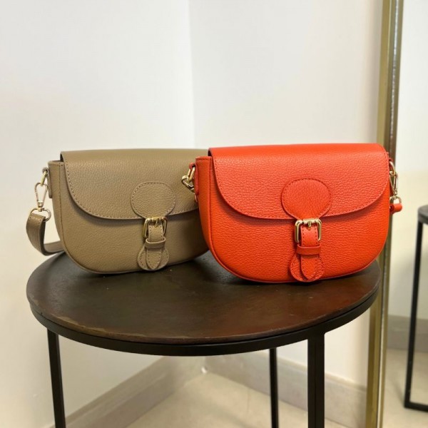 Anais - Sac bandoulière en cuir...