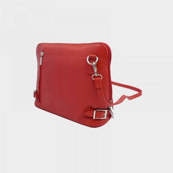 Anais - Sac bandoulière en cuir...