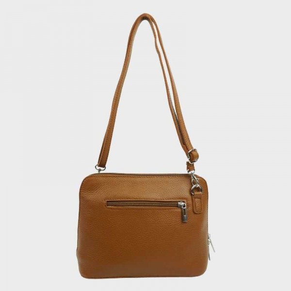 Anais - Sac bandoulière en cuir...