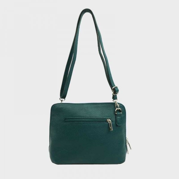 Anais - Sac bandoulière en cuir...