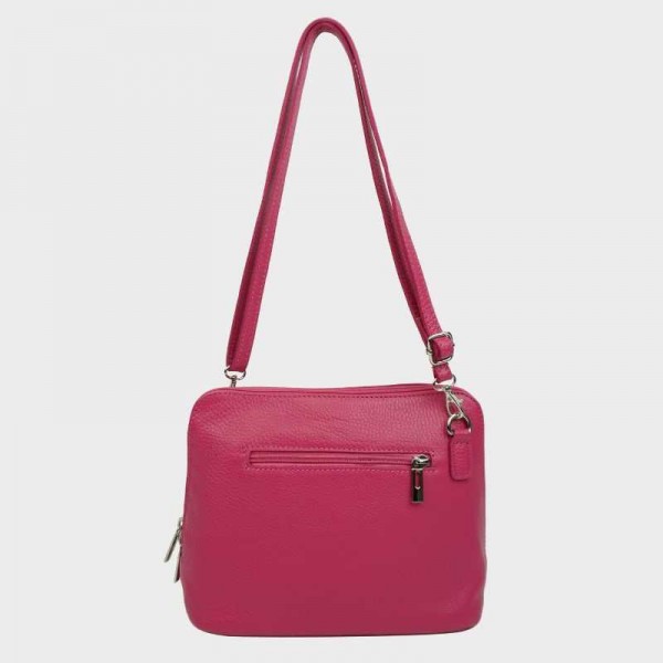 Anais - Sac bandoulière en cuir...