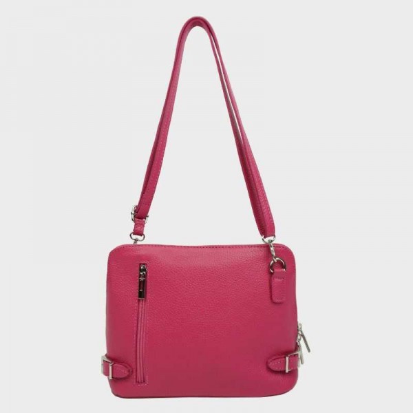 Anais - Sac bandoulière en cuir...